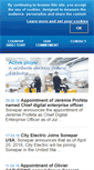 Mobile Screenshot of m.sonepar.com