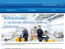 Tablet Screenshot of m.sonepar.com