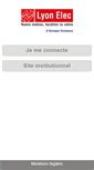 Mobile Screenshot of lyonelectricite.sonepar.fr