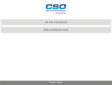 Tablet Screenshot of cso.sonepar.fr